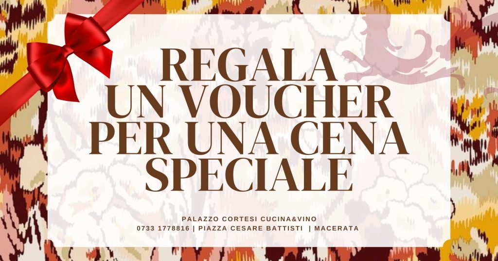 clicca per prenotare un buono regalo